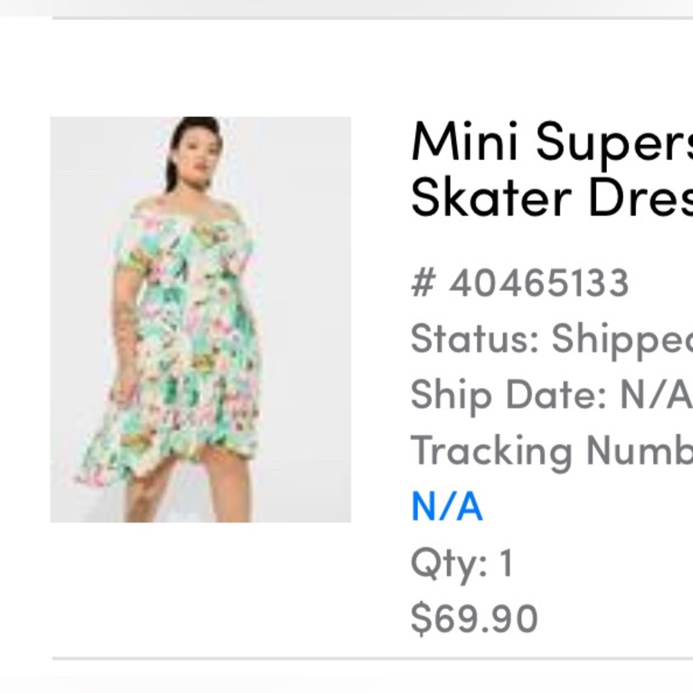 Torrid Supersoft off shoulder skater dress